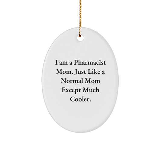 Pharmacist Mom Keepsake Christmas Ornament for Him Gift Bright - Image 1
