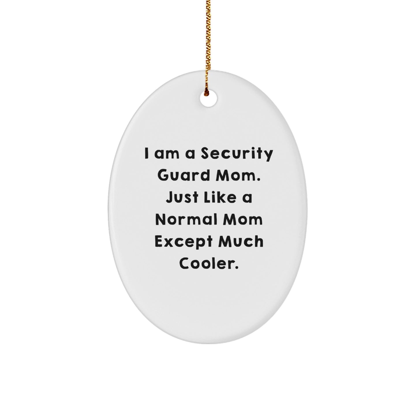 Security Guard Keepsake Christmas Ornament for Him Gift - Image 1
