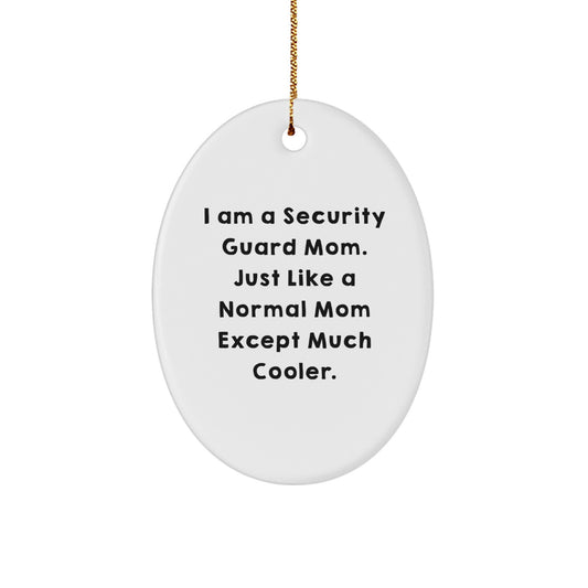 Security Guard Keepsake Christmas Ornament for Him Gift - Image 1