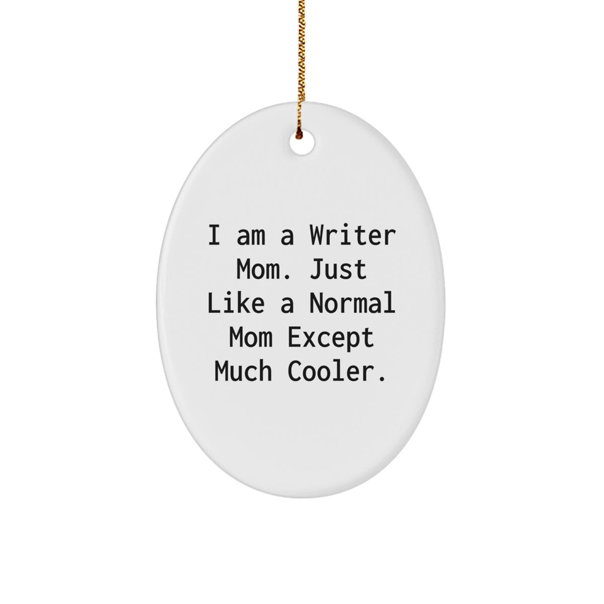 Writer Christmas Ornament for Coworkers Idea Gift - Image 1