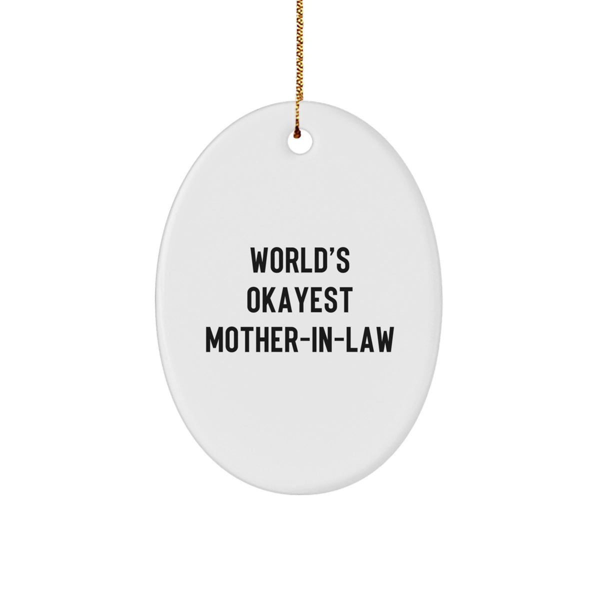 Mother-in-law Treasure Christmas Ornament Gift for Family - Image 1