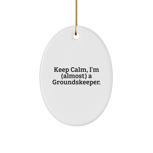 Groundskeeper Keepsake Holiday Christmas Ornament for Him Gift - Image 1