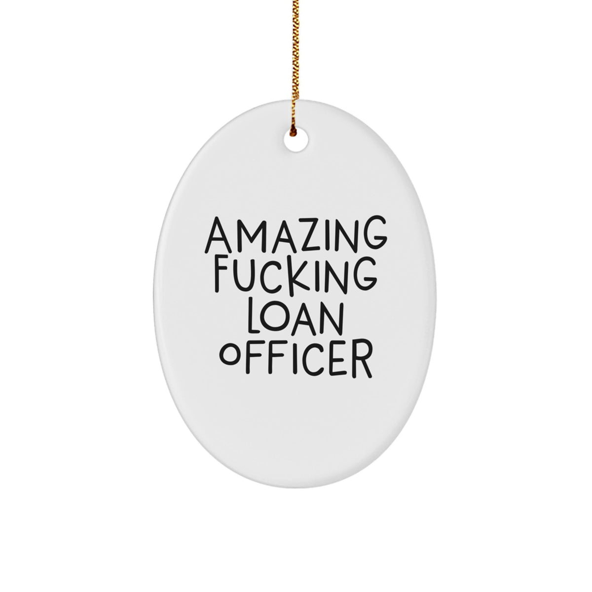 Loan Officer Keepsake Christmas Ornament for Him Gift - Image 1