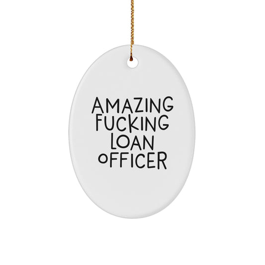 Loan Officer Keepsake Christmas Ornament for Him Gift - Image 1