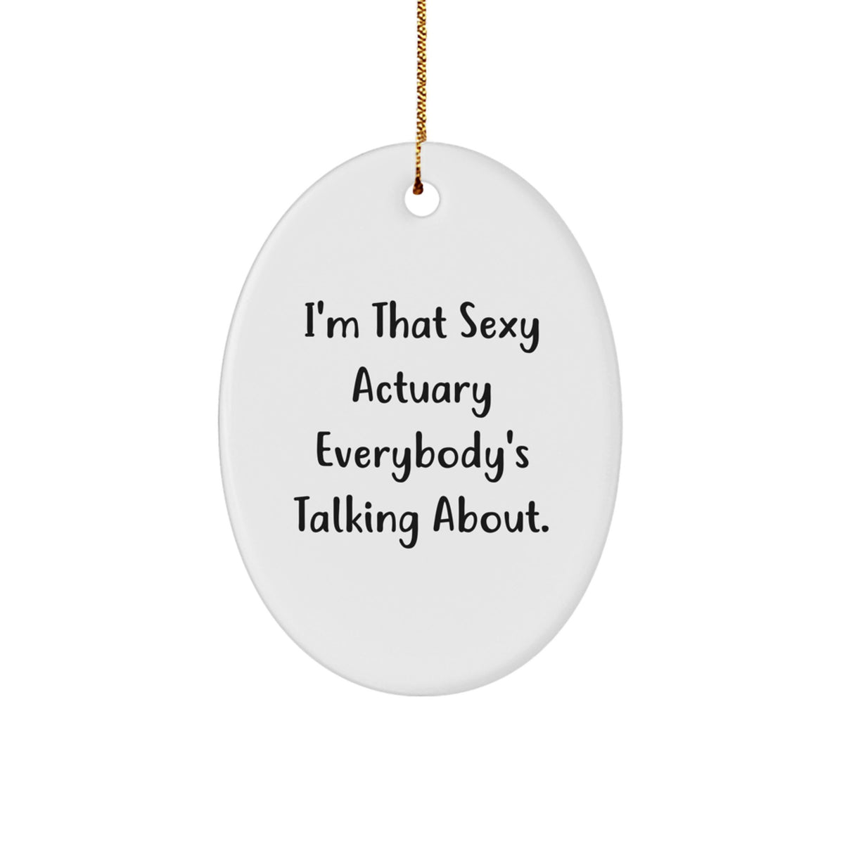 Actuary Christmas Ornament Favorite for Kids Gift - Image 1