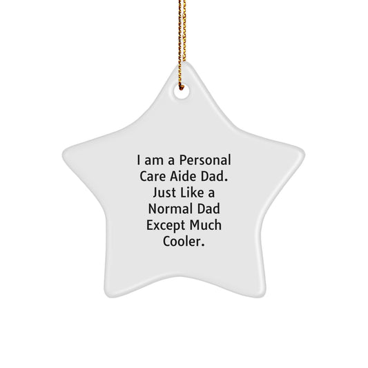 Personal Care Aide Keepsake Holiday Christmas Ornament for Him Gift - Image 1