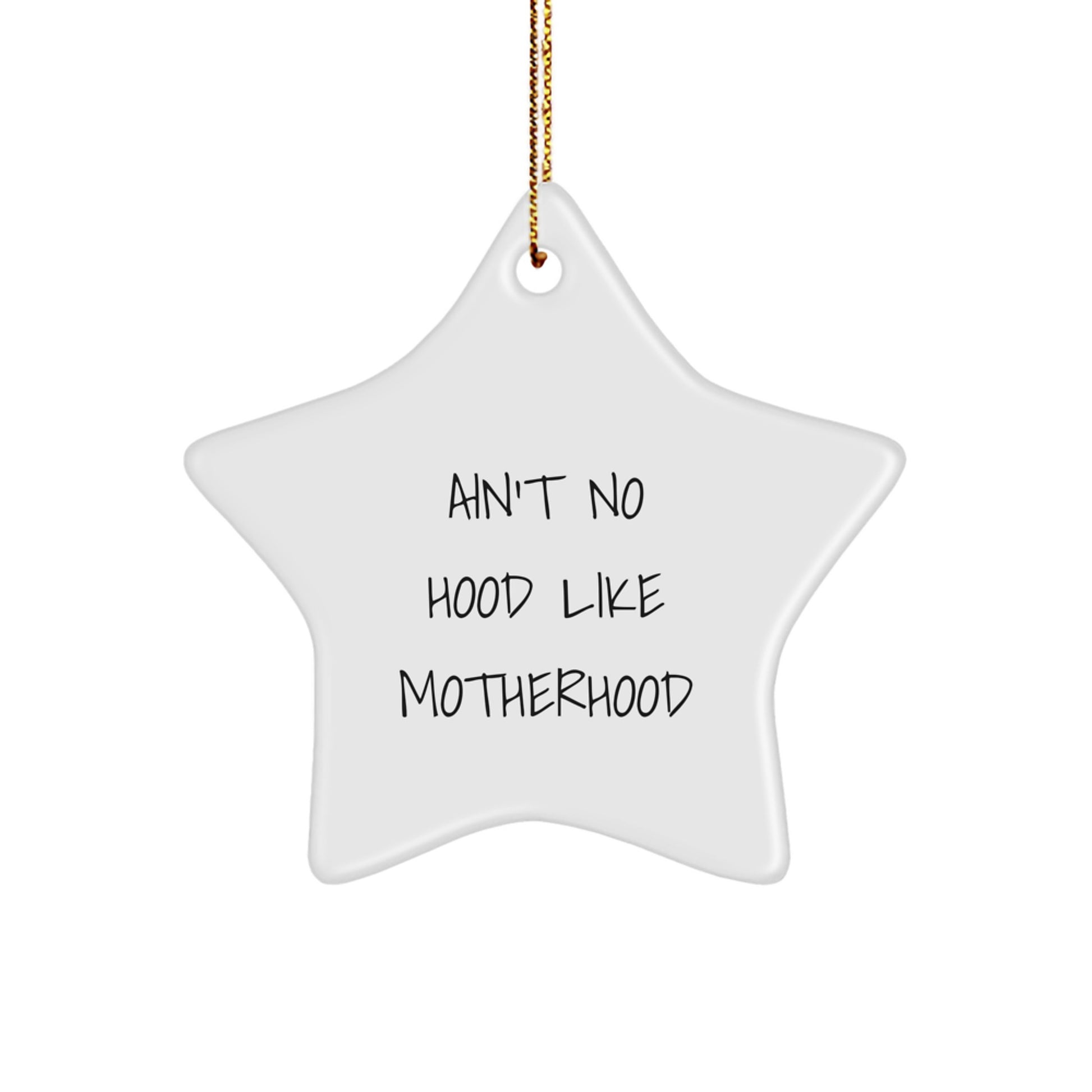 Funny Mom Star Ornament Gifts from Family for Mom's Christmas Decor - Image 1