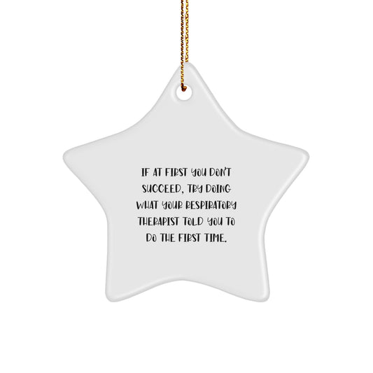Funny Respiratory Therapist Inspirational Gifts from Men to Respiratory Therapist Friends at Christmas Unique Gifts - Image 1