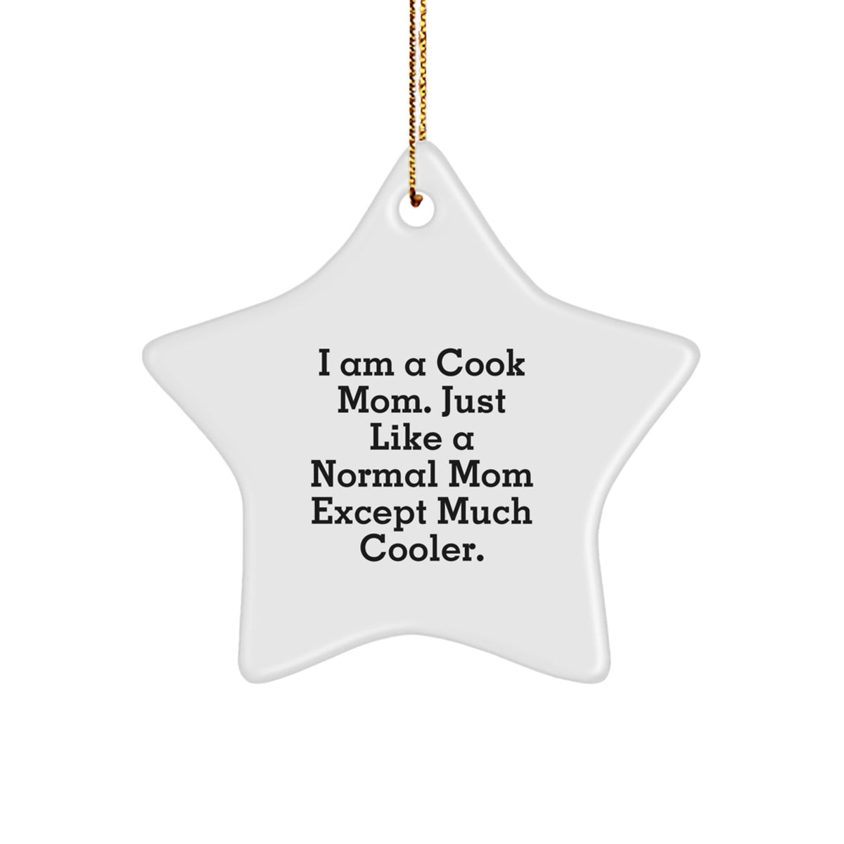 Cook Keepsake Christmas Ornament for Him Gift - Image 1