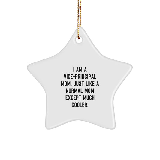 Christmas Unique Gift Vice-principal Star Ornament Surprise for Teens - Image 1