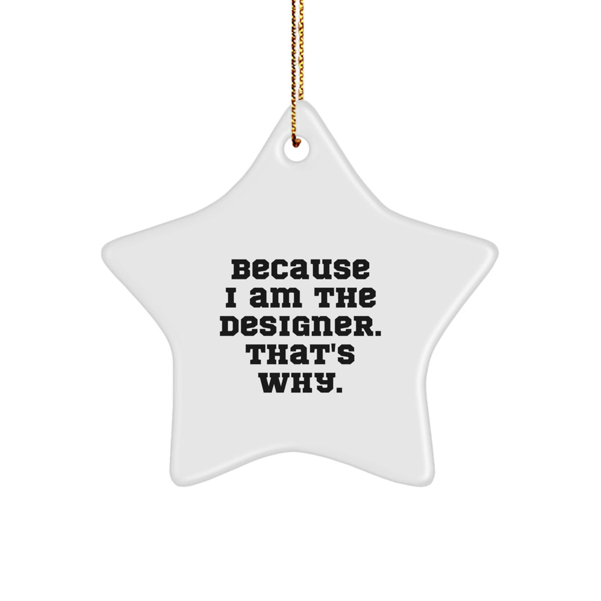 Designer Star Ornament Favorite for Kids Bright Christmas Gift - Image 1