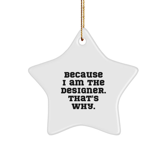Designer Star Ornament Favorite for Kids Bright Christmas Gift - Image 1