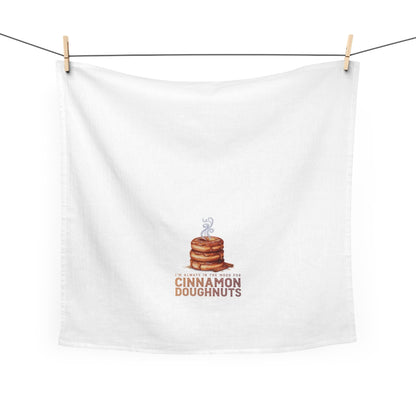 I'm Always in the Mood for Cinnamon Doughnuts - Fall Tea Towel