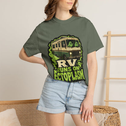 RV Runs on Ectoplasm Halloween T-Shirt
