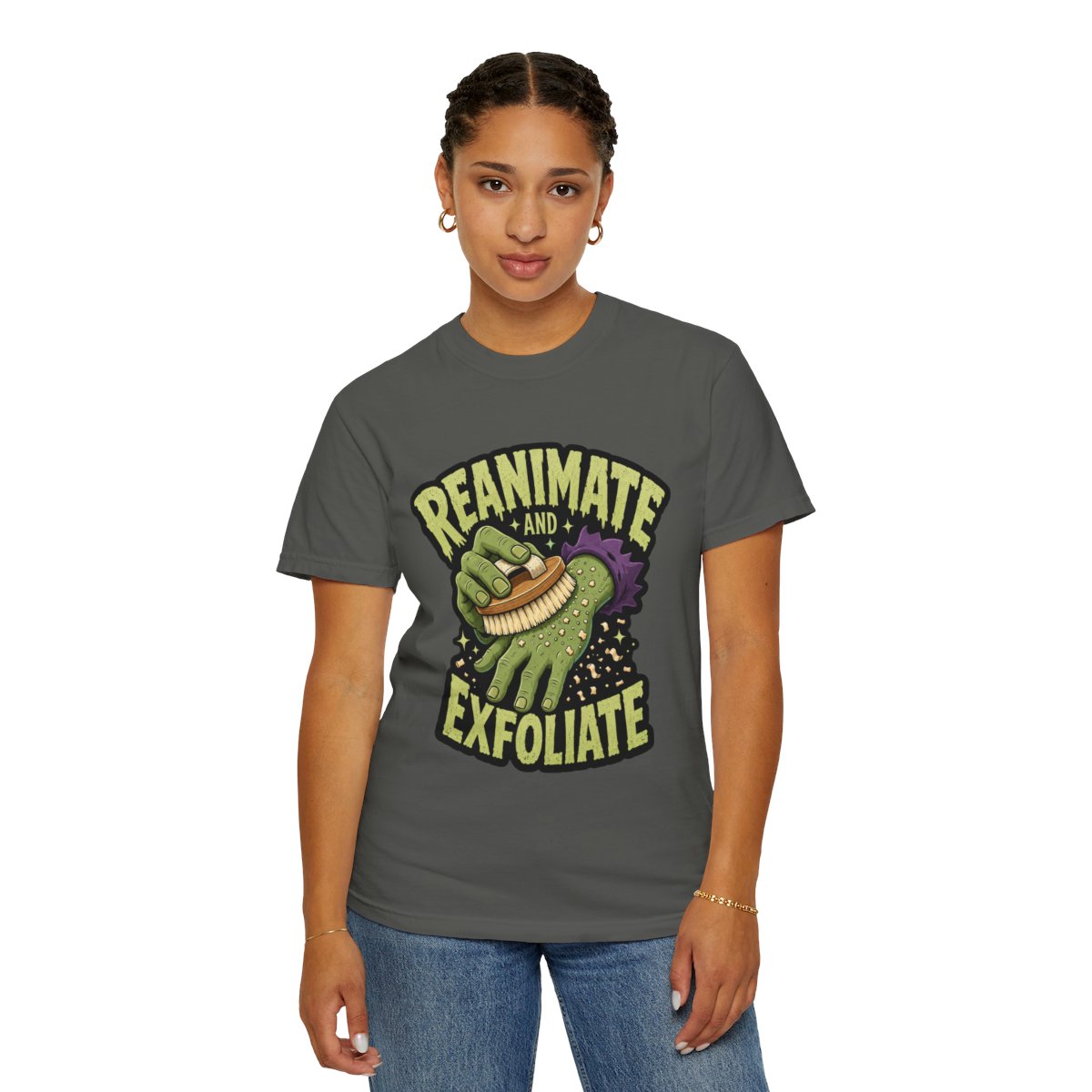 Reanimate and Exfoliate Halloween T-Shirt