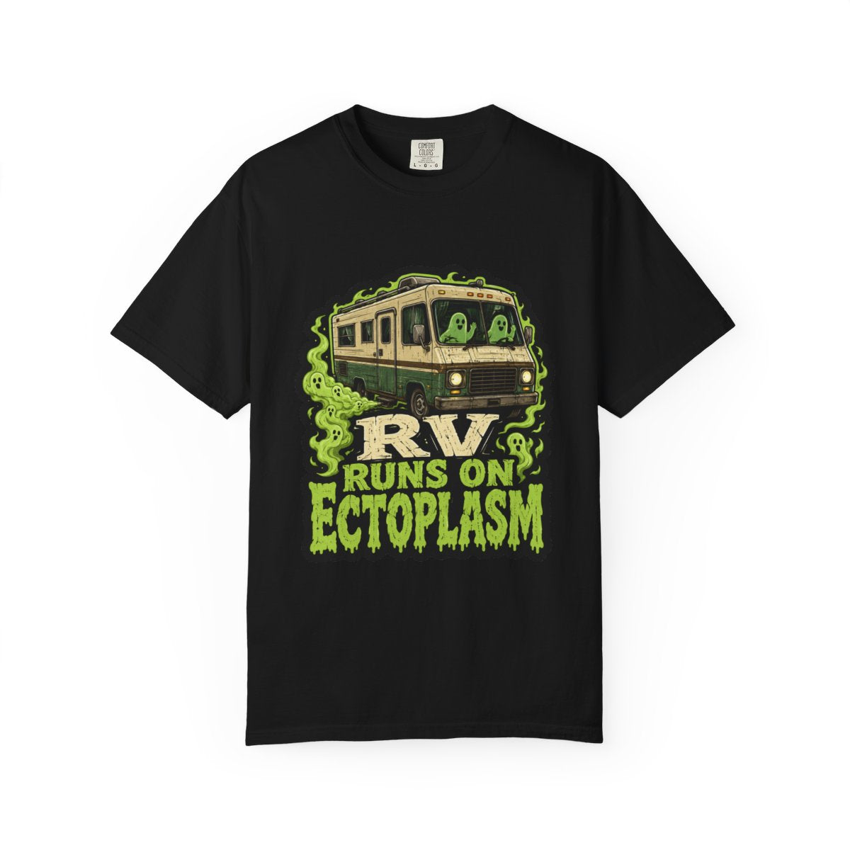 RV Runs on Ectoplasm Halloween T-Shirt