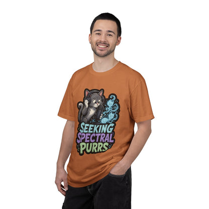 Seeking Spectral Purrs Halloween T-Shirt