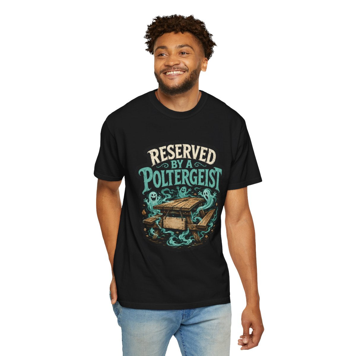 Reserved by a Poltergeist Halloween T-Shirt