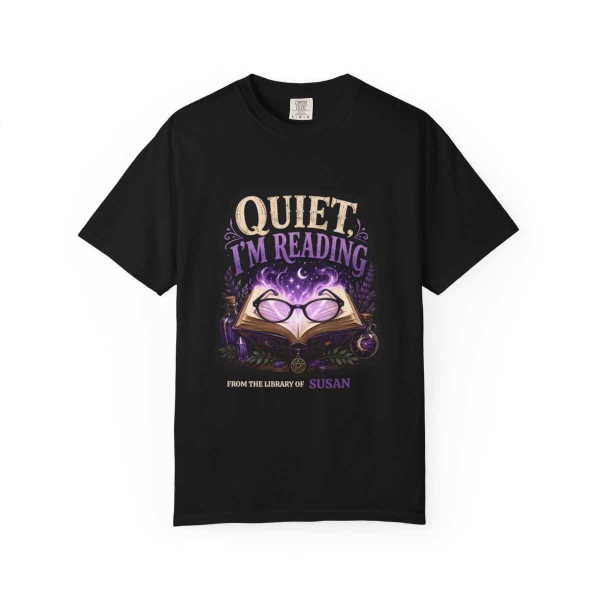 Personalized Quiet I’m Reading Halloween T-Shirt
