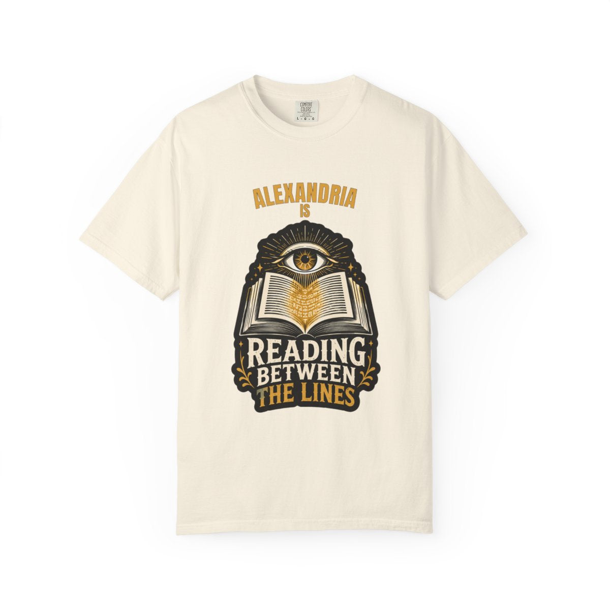 Personalized Reading Between the Lines Book Lover T-Shirt