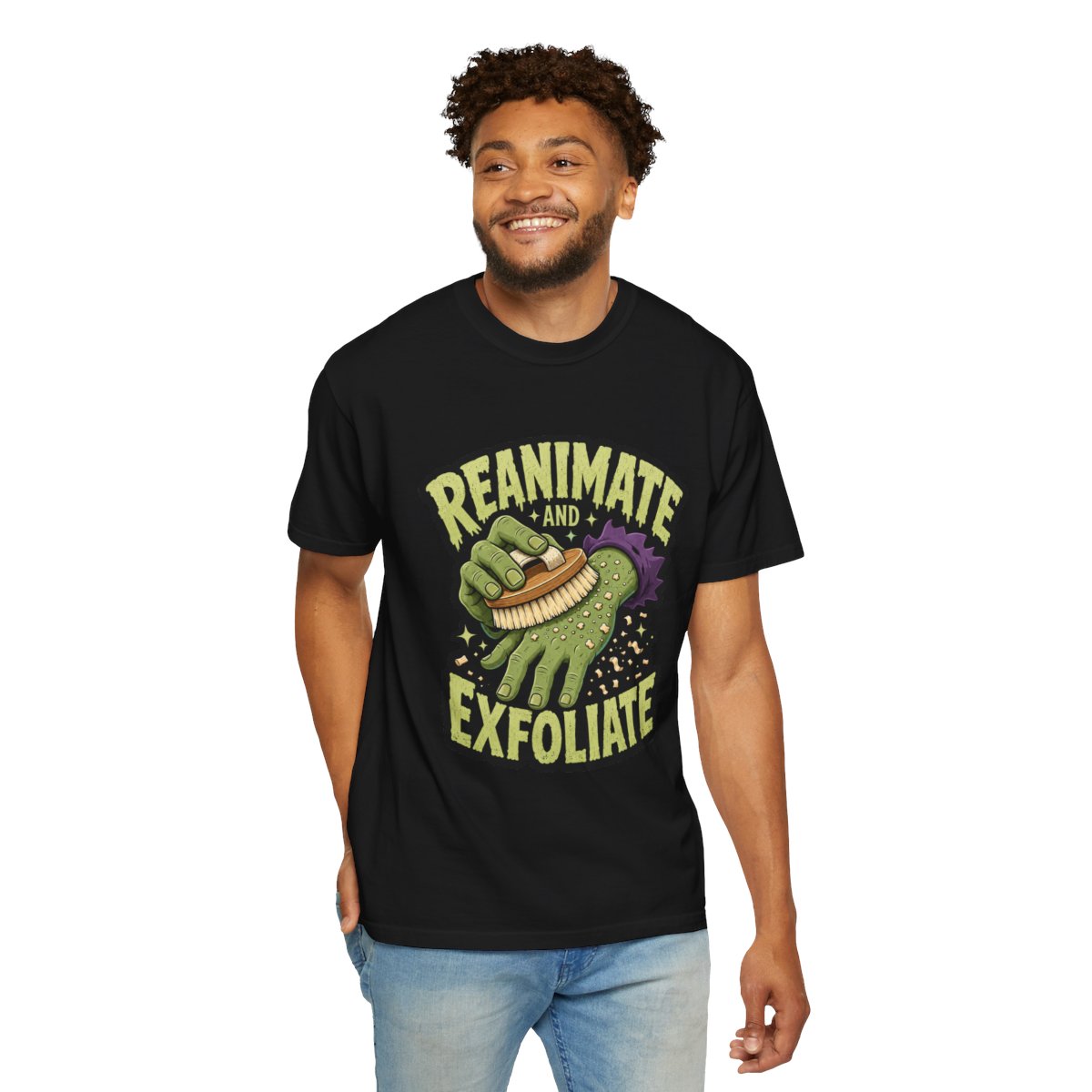 Reanimate and Exfoliate Halloween T-Shirt