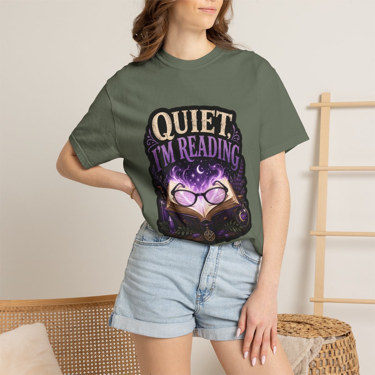 Quiet, I’m Reading Halloween T-Shirt
