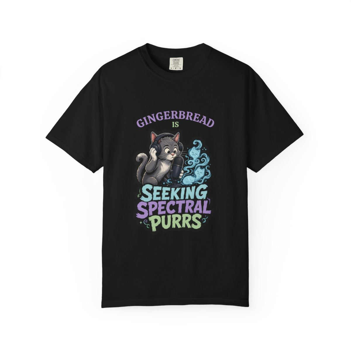 Personalized Seeking Spectral Purrs Cat Halloween T-Shirt