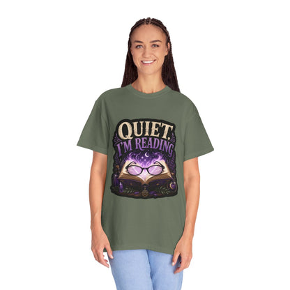 Quiet, I’m Reading Halloween T-Shirt