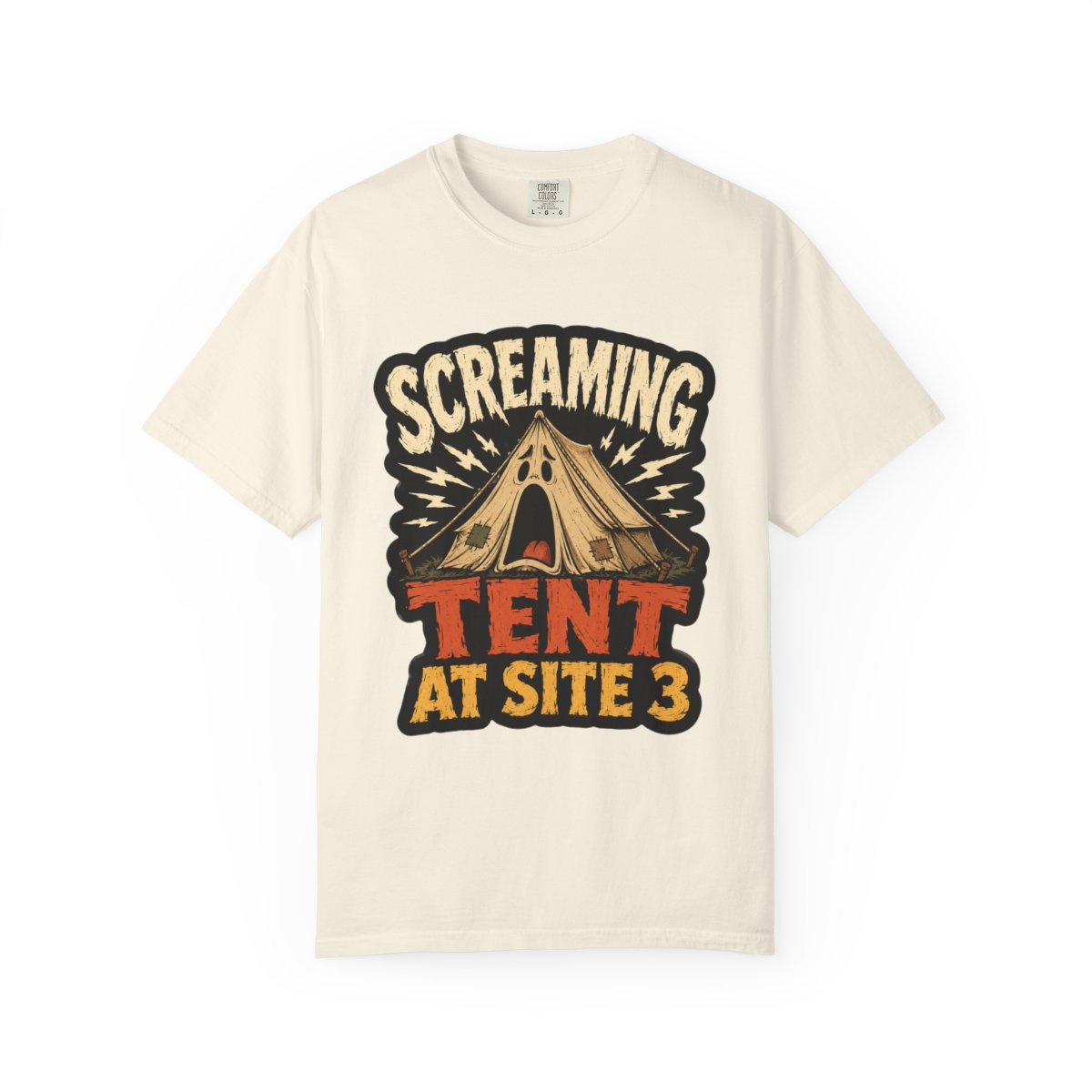 Screaming Tent at Site 3 Halloween T-Shirt