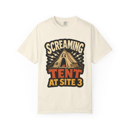 Screaming Tent at Site 3 Halloween T-Shirt