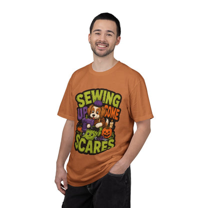 Sewing Up Some Scares Halloween T-Shirt