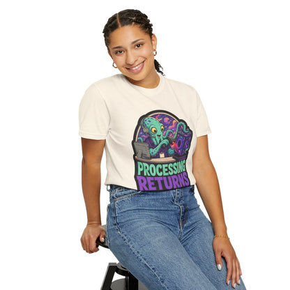 Processing Returns for Your Dimension Halloween T-Shirt