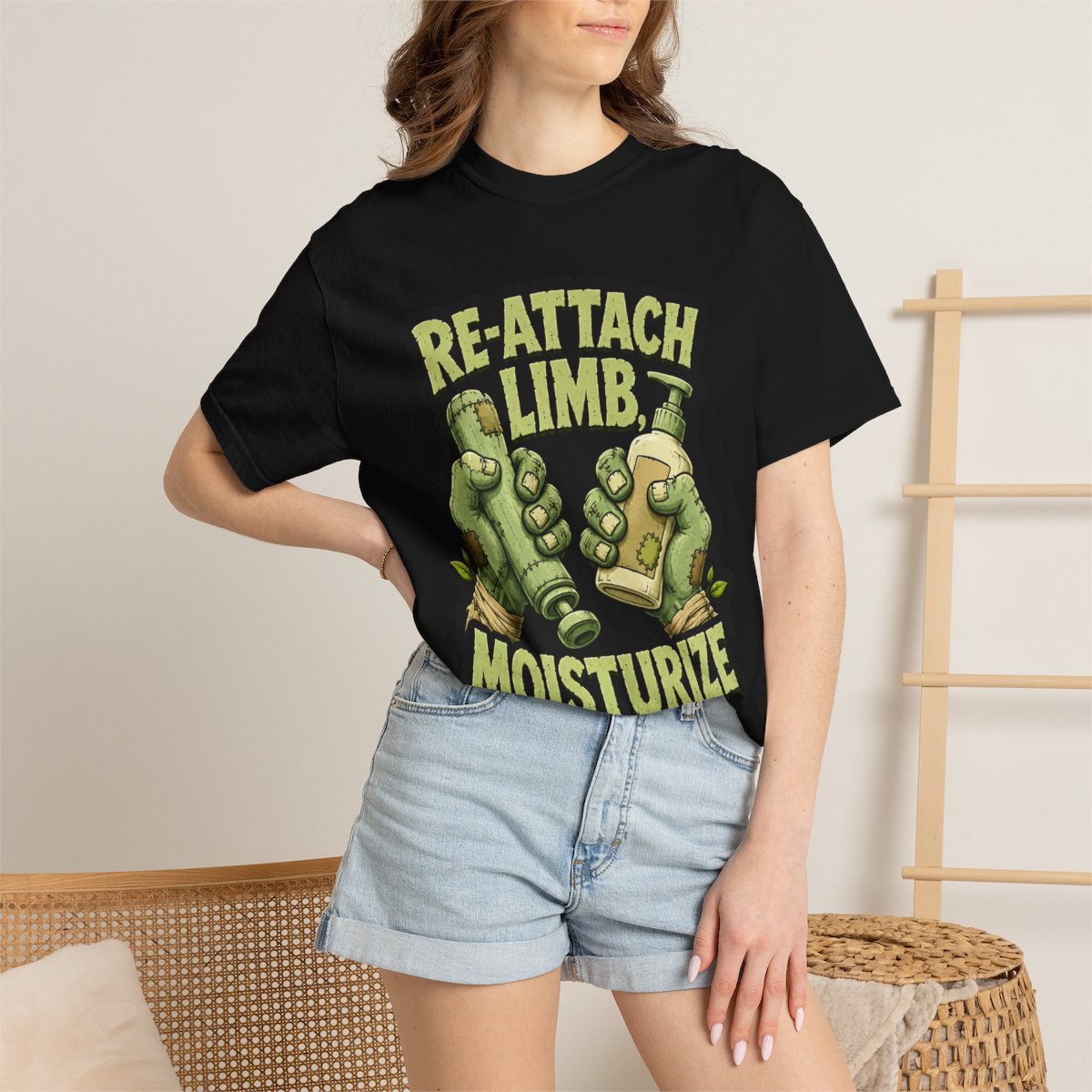 Re-Attach Limb, Moisturize Halloween T-Shirt