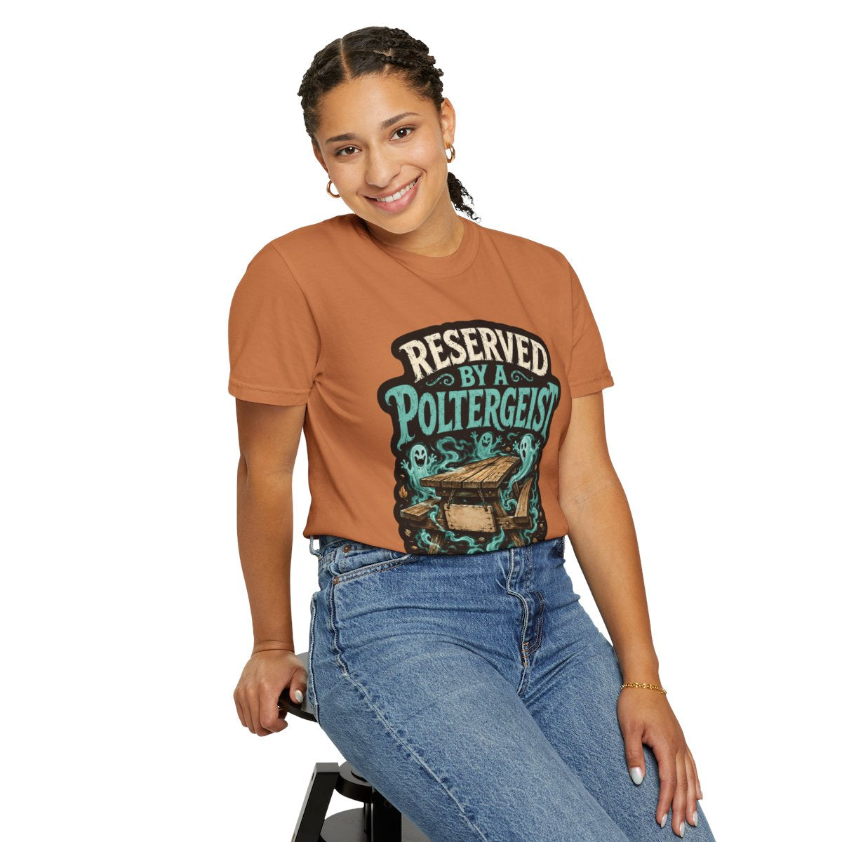 Reserved by a Poltergeist Halloween T-Shirt