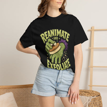 Reanimate and Exfoliate Halloween T-Shirt