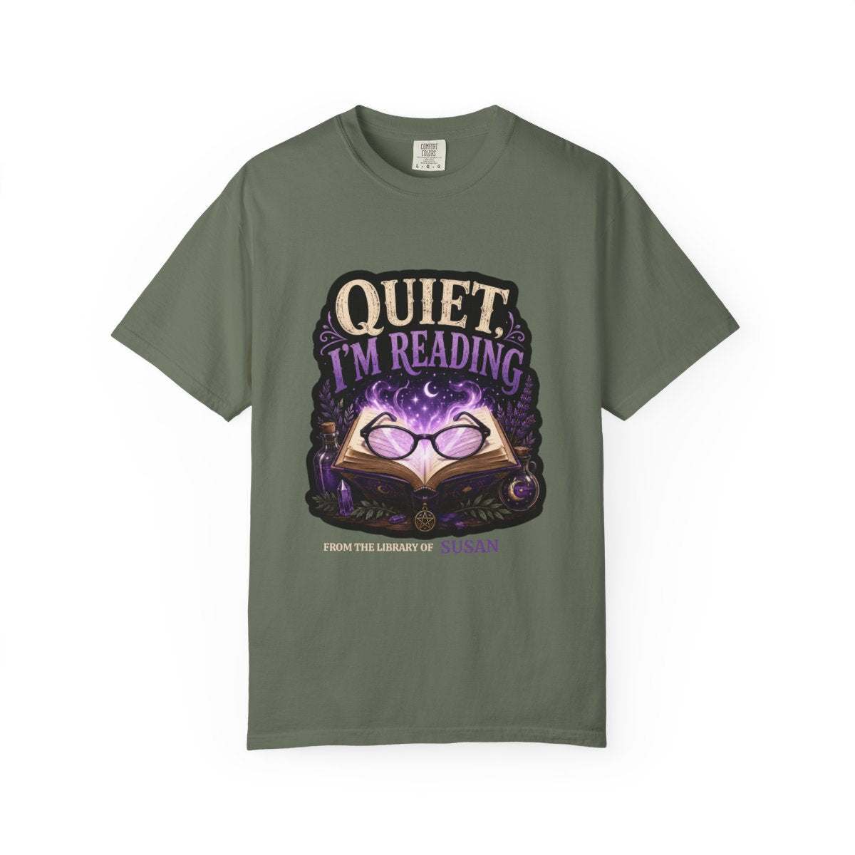 Personalized Quiet I’m Reading Halloween T-Shirt