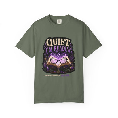 Personalized Quiet I’m Reading Halloween T-Shirt