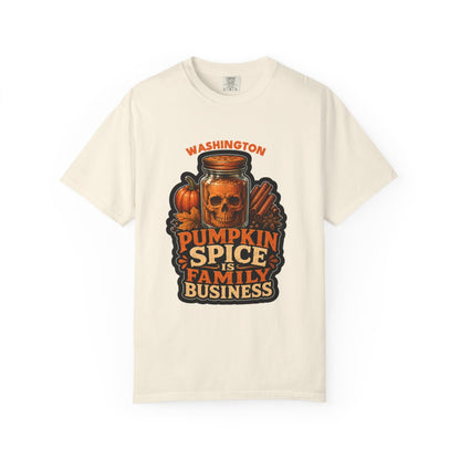 Personalized Pumpkin Spice Family Halloween T-Shirt