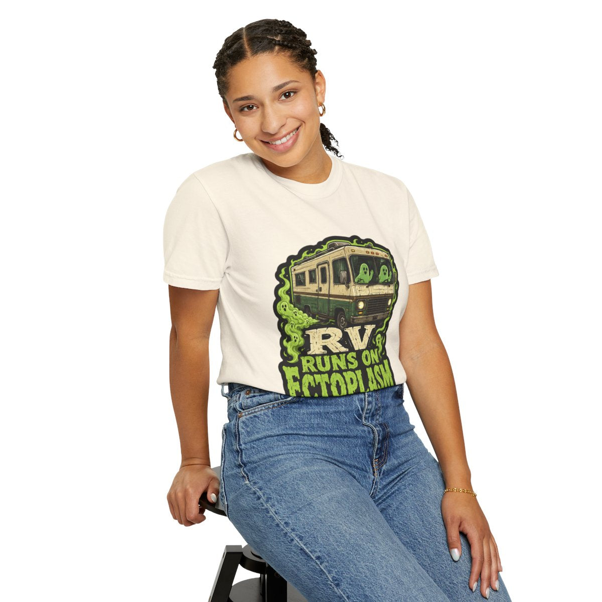 RV Runs on Ectoplasm Halloween T-Shirt