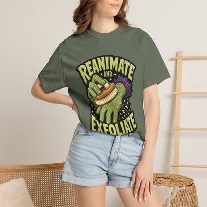 Reanimate and Exfoliate Halloween T-Shirt