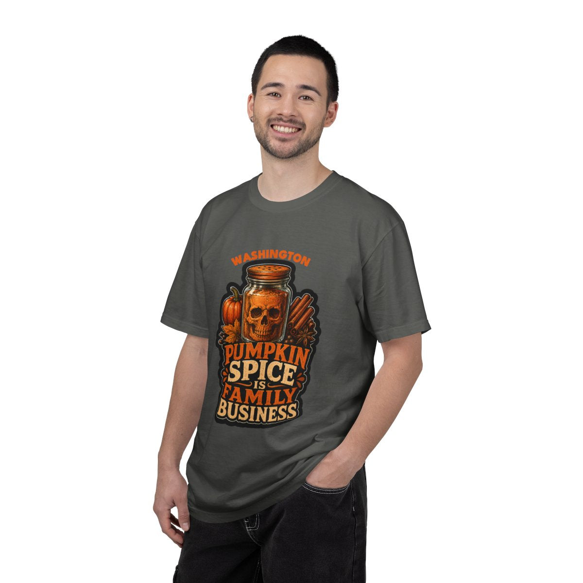 Personalized Pumpkin Spice Family Halloween T-Shirt