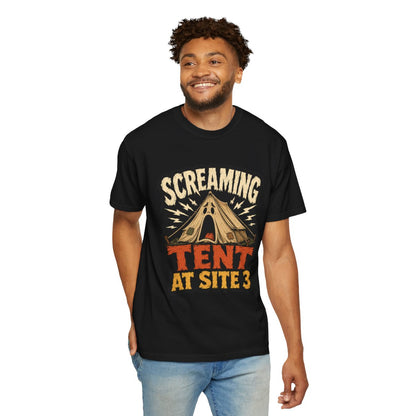 Screaming Tent at Site 3 Halloween T-Shirt