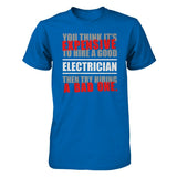 Good Electrician shirt and hoodie - The VIP Emporium