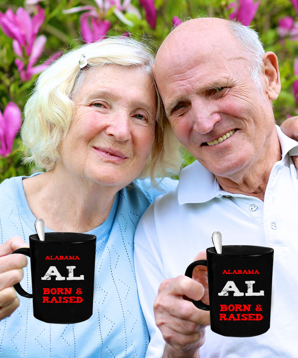 Alabama Gift Mug - Born and Raised - The VIP Emporium