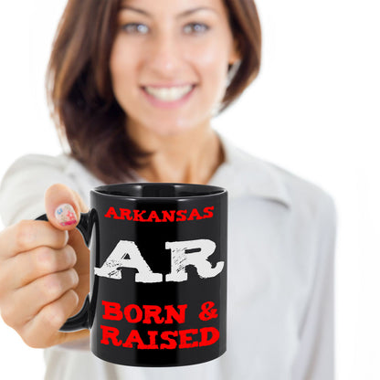Arkansas Born and Raised Gift Mug - The VIP Emporium