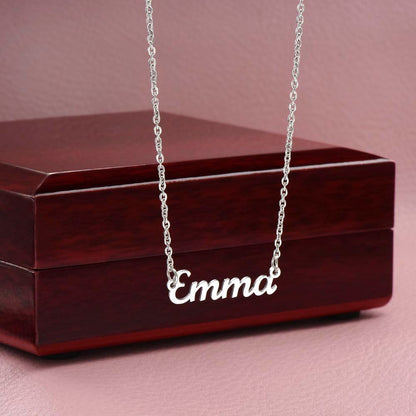 Soulmate Gift, Personalized Name Necklace, Gift for Lover