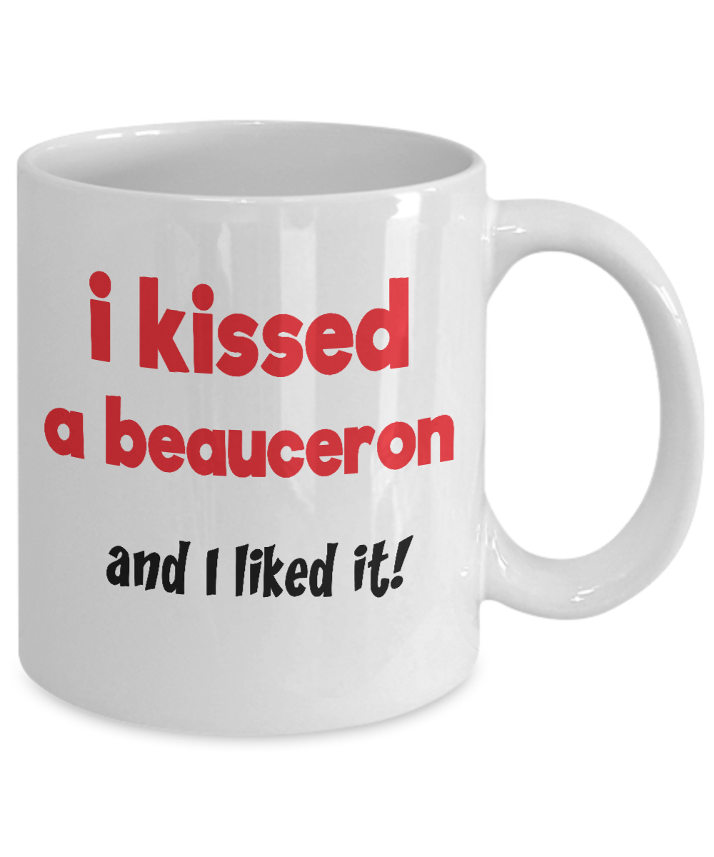 Beauceron Dog Lover Gift Mug - I Kissed a Beauceron - The VIP Emporium