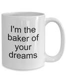 Baker Gift Mug - Baker of Your Dreams - Ceramic Cup - The VIP Emporium