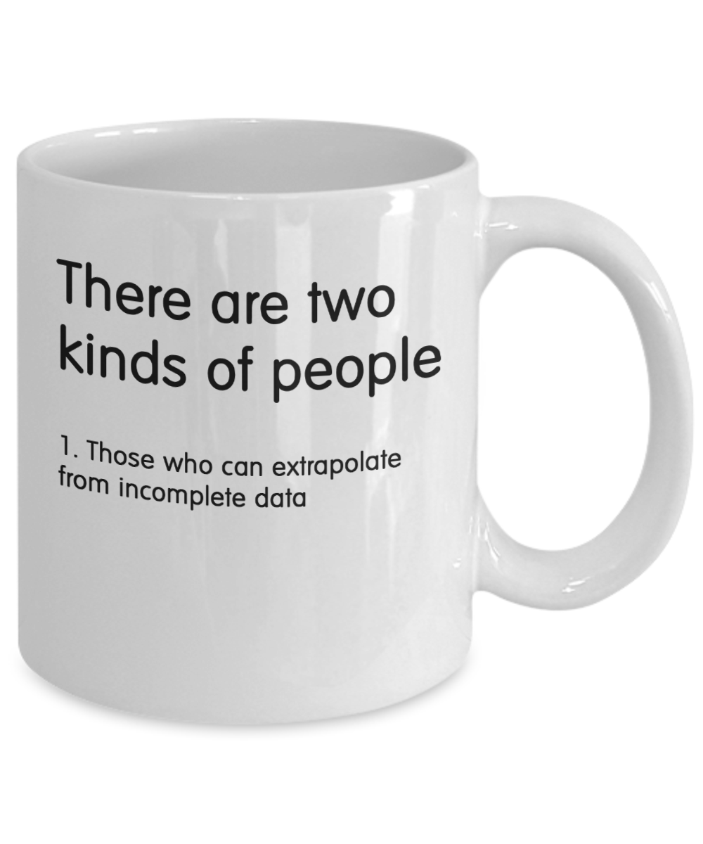 Science Humor - There are two kinds of people - Funny Mug for scientist or mathematician - The VIP Emporium