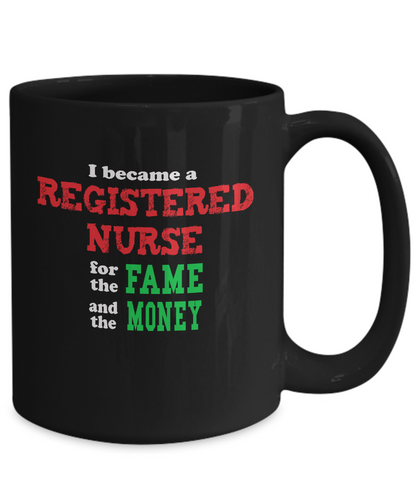 Registered Nurse Mug - Sarcastic Humor - Gift Idea - The VIP Emporium